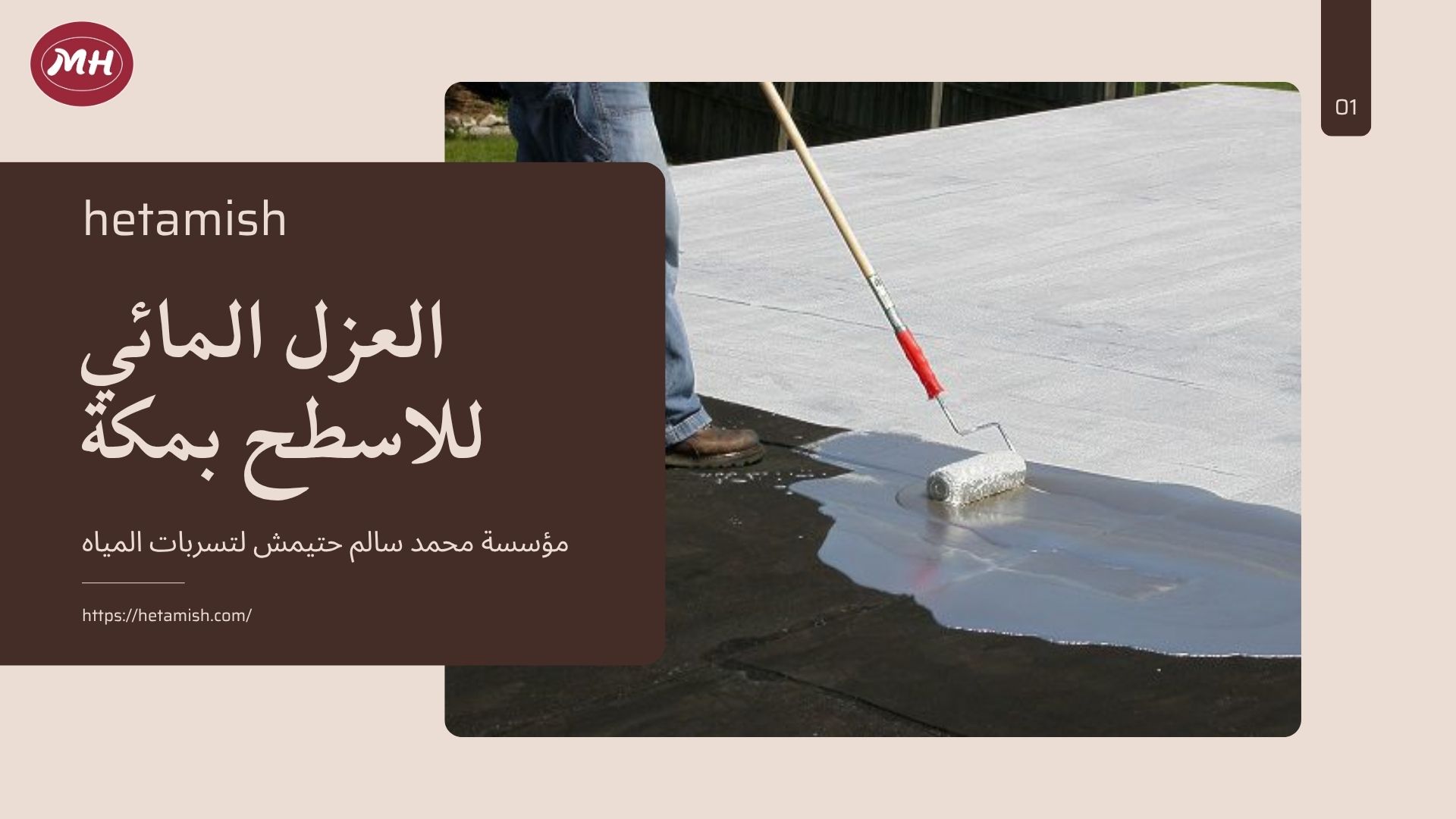 فحص تسربات المياة